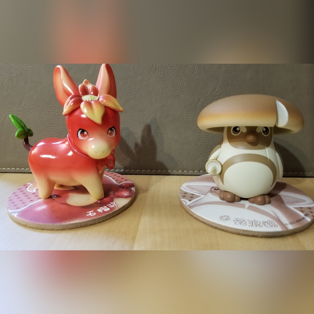 Dodowo Vegetable Fairies Series 3 Pomegranate Donkey Mushroom Goose